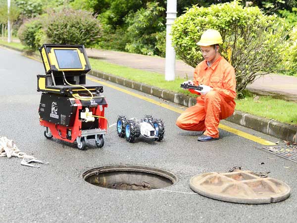 驻马店管道机器人检测